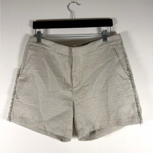 Banana Republic Light Beige Tweed Shorts